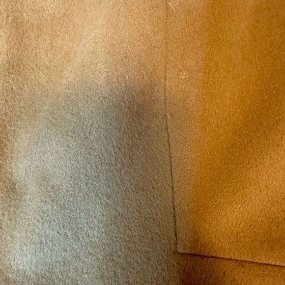 Hobbs London women's dress size 12 drop waist a line 100% wool camel brown color - Picture 3 of 15